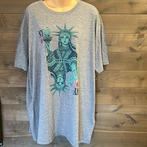 Men’s Lucky Brand T. Size XXL. New with tags. Length 31”. Pit-Pit 26”